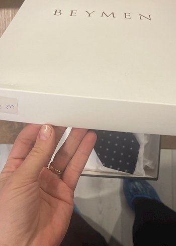 Erkek Klasik Noktalı Kravat - Görsel 6