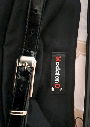 Siyah Midi Kemerli etek - Görsel 2