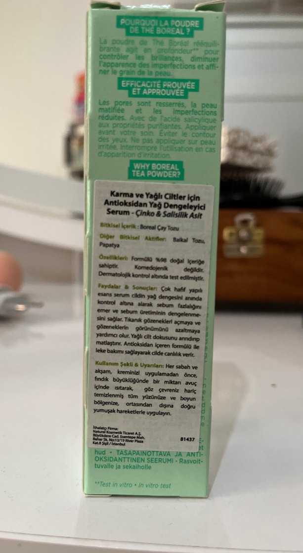 Sebo Pure Végétal Antioksidan Yağ Dengeleyici Serum - Görsel 2