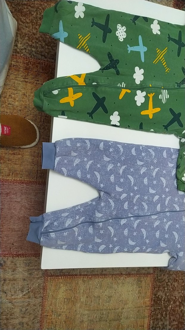 Renkli Baskılı Uzun Kollu Bebek Tulum - Görsel 2