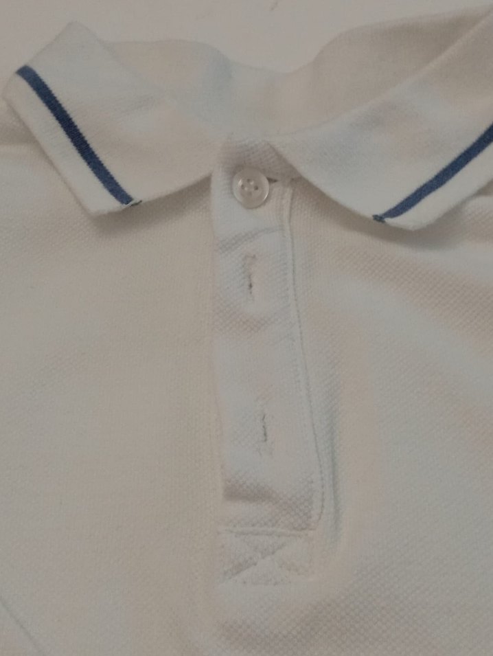 Panço marka Erkek Çocuk Beyaz Kısa Kollu Polo Yaka tişört - Görsel 4
