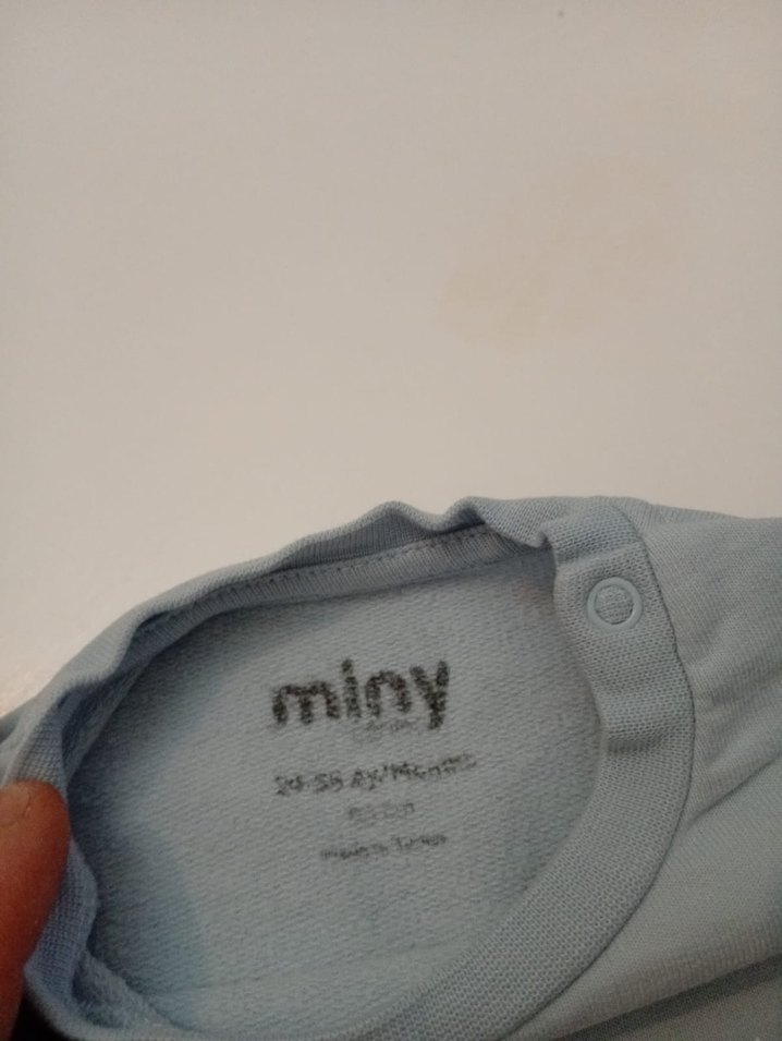 Kız Çocuk Gri Baskılı Uzun Kollu Sweatshirt - Görsel 4