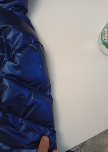 BG storeDüğmeli Kapüşonlu Erkek Çocuk Lacivert Mont - Görsel 8