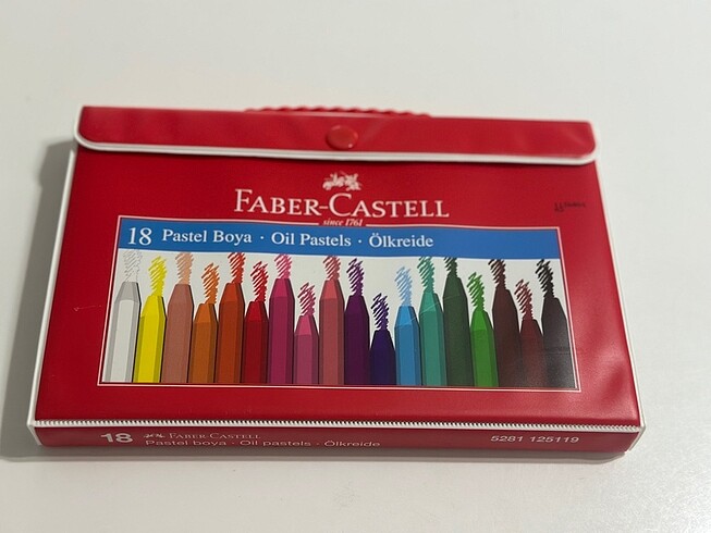 Faber castel elimde çok satıda kapalı kutu var