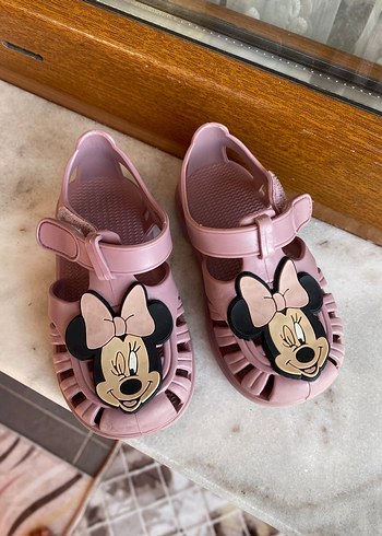 Kız Çocuk Pembe Minnie Mouse Terlik