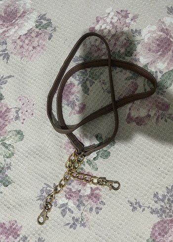 Accessorize Bej Desenli Zincir Detaylı Kadın çanta Zinciri