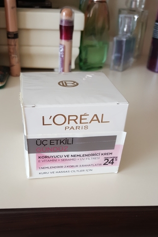 loreal 3 etkili gündüz kremi