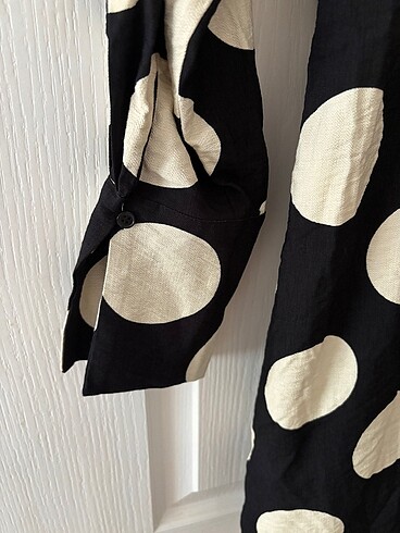 H&m yazlık puantiyeli elbise - Görsel 5