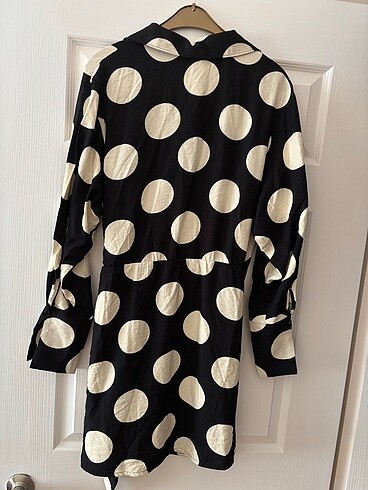 H&m yazlık puantiyeli elbise - Görsel 6