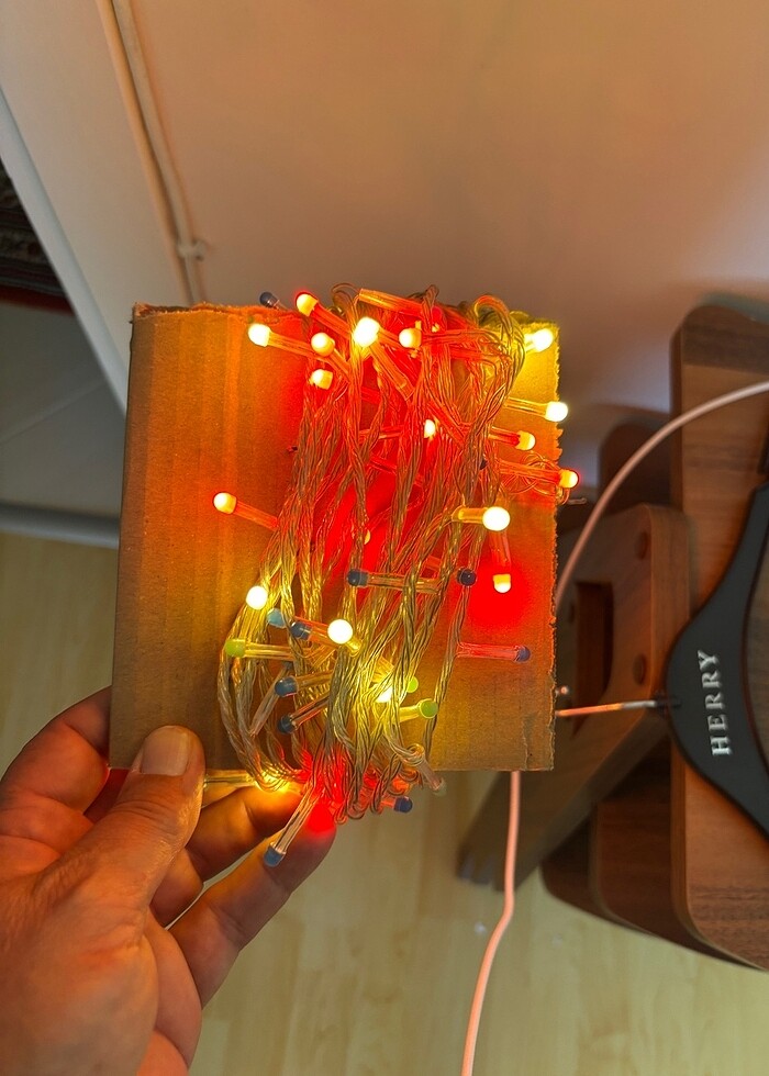 2 adet led parti ışık - Görsel 2