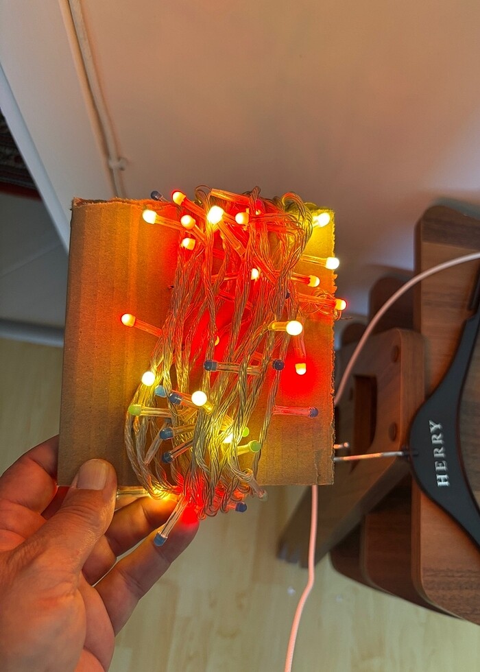 2 adet led parti ışık - Görsel 4