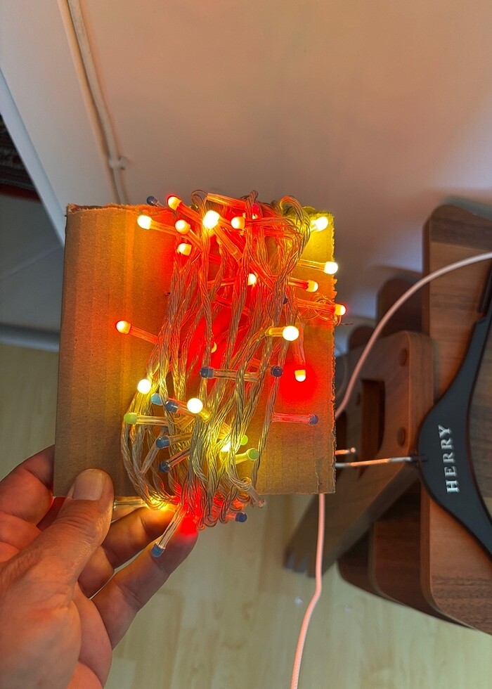 2 adet led parti ışık - Görsel 5