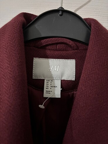 xs Beden H&M ceket