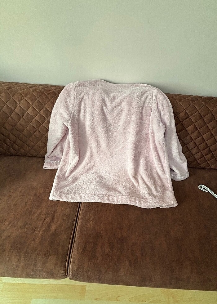 Peluş sabahlık 42-44 beden - Görsel 4