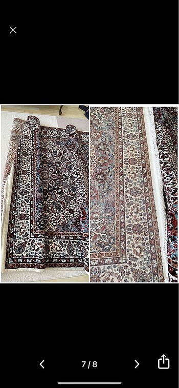 Vintage Yün halı 240x167 - Görsel 7