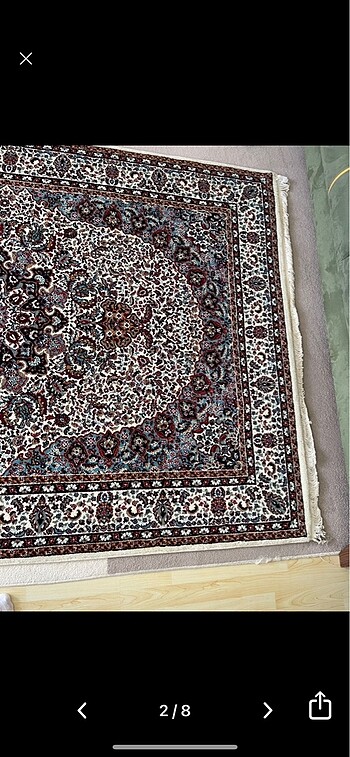 Vintage Yün halı 240x167 - Görsel 2