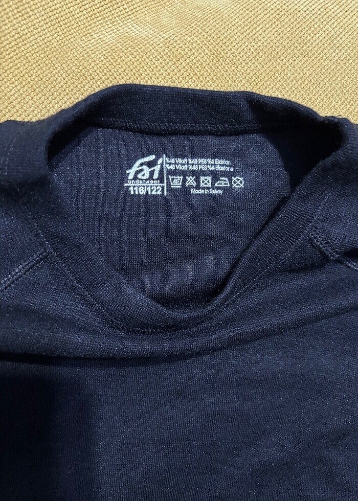 Kız-erkek çocuk termal fanila - Görsel 2