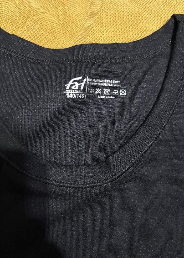 Kız-erkek çocuk termal atlet - Görsel 2