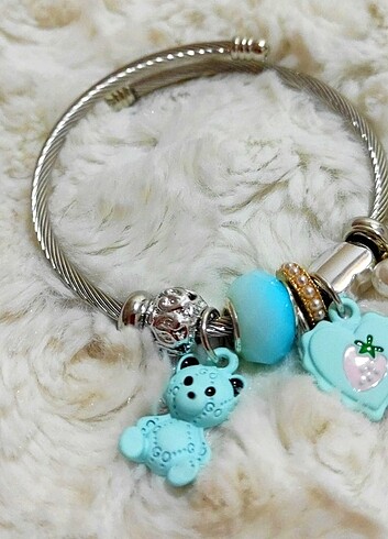 Ayılı Charm Bileklik 