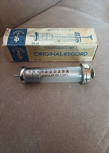 20 ml Metal Enjeksiyon Şırıngası - Görsel 3