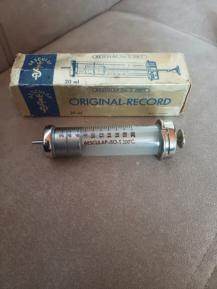 20 ml Metal Enjeksiyon Şırıngası - Görsel 3