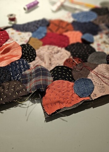 Beden patchwork çanta