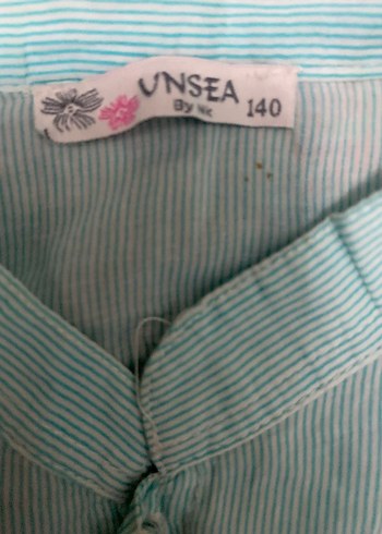 Bohem Uzun Kollu Turkuaz Keten Gömlek - Görsel 3