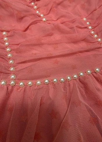 Pembe Bohem Kız Elbisesi - Görsel 2