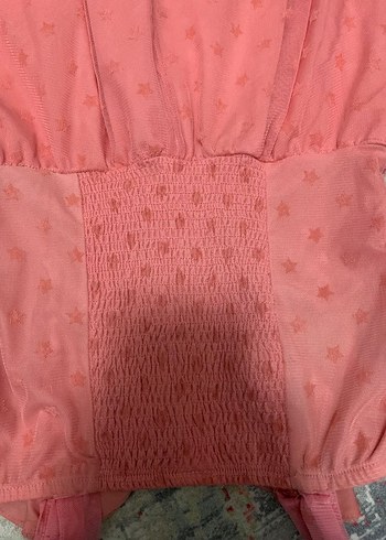 Pembe Bohem Kız Elbisesi - Görsel 3