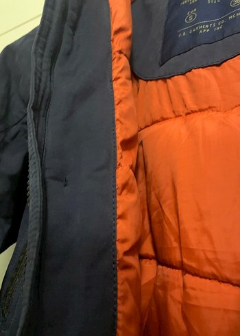 Lacivert Kapüşonlu Erkek Mont - Görsel 6