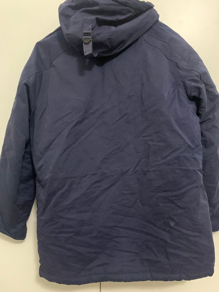 Lacivert Kapüşonlu Erkek Mont - Görsel 3