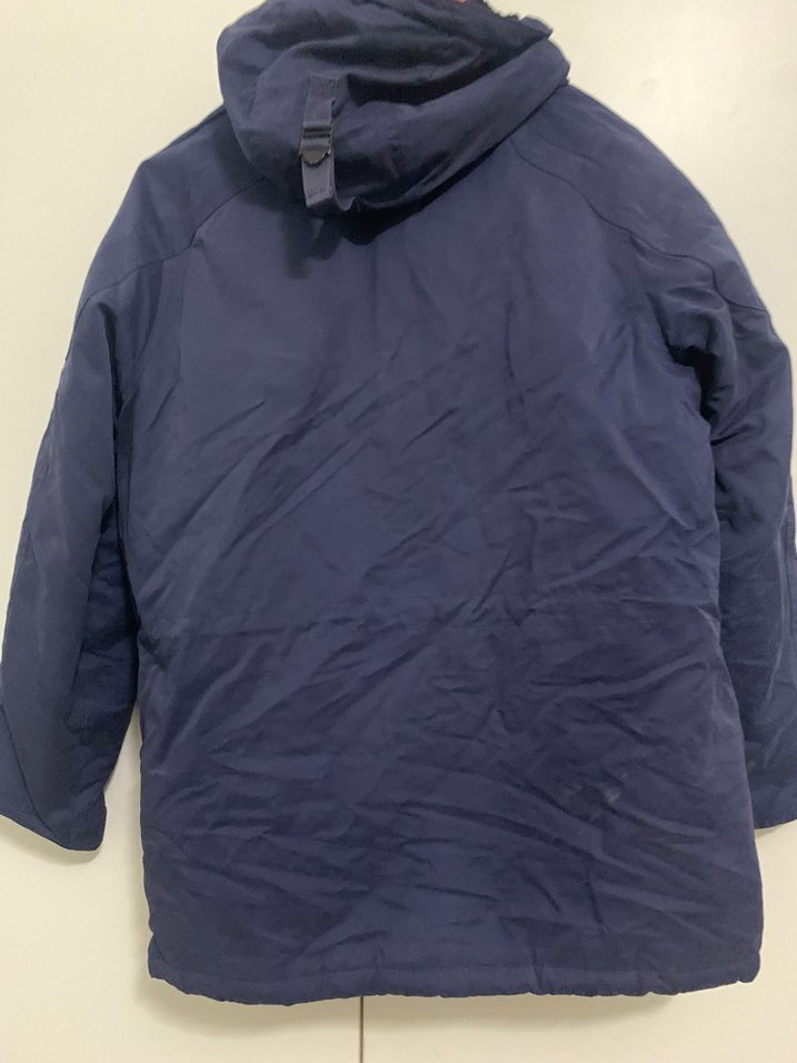 Lacivert Kapüşonlu Erkek Mont - Görsel 2