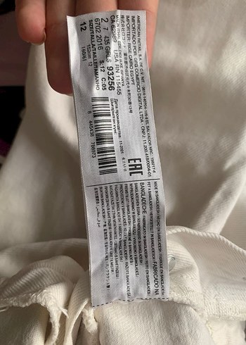 Çocuk Beyaz Midi Pamuklu Salaş Askılı Tulum - Görsel 6