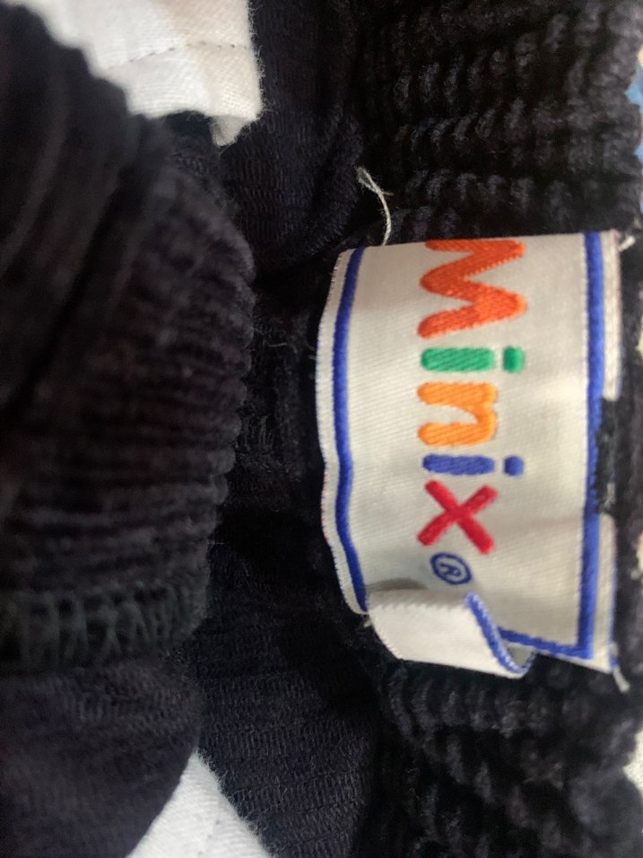 Siyah Kadife Düğmeli Kız Etek - Görsel 4