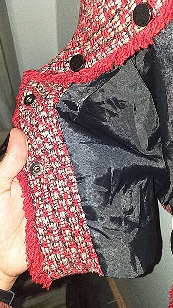 Zara Kız Çocuk Blezer Ceket - Görsel 5