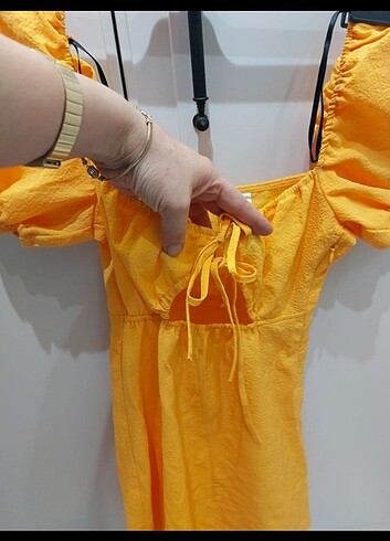 xs Beden turuncu Renk Turuncu elbise