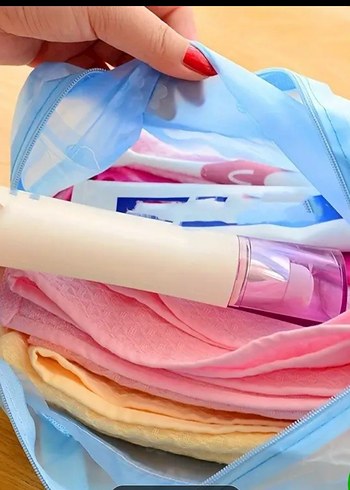 Victoria s Secret Pastel Renkli makyaj & organizer Çantası