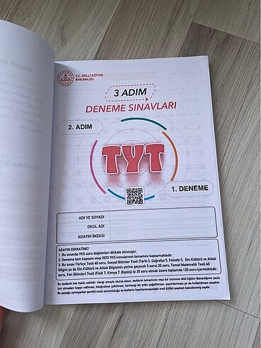  3 adım tyt 2.adım