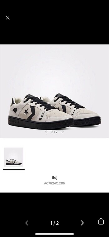 converse one star spor ayakkabı