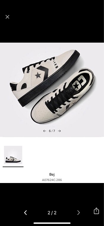 Converse converse one star spor ayakkabı