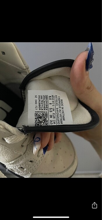 39 Beden converse one star spor ayakkabı