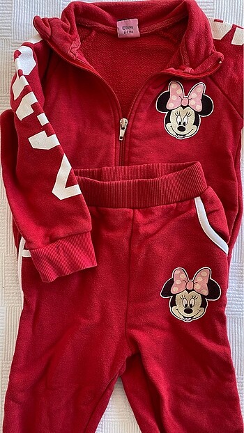 H&M Mickey disney alt üst eşofman takımı