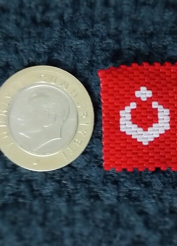 Tasarımcı Türk bayrağı rozet