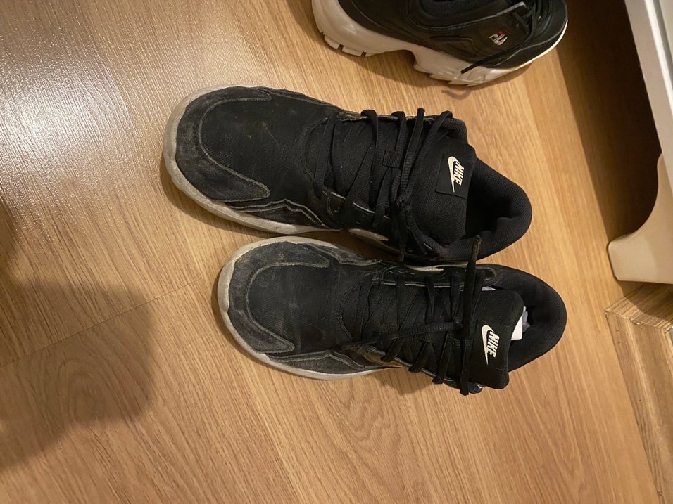 Siyah Kadın Wedge Topuklu Spor Ayakkabı - Görsel 2