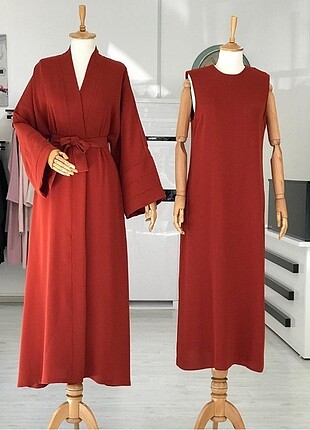 Abaya takım içlik tesettür giyim moda