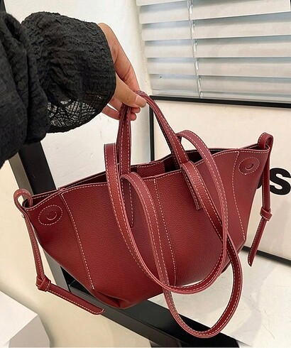  Beden Bordo Polene Model Çanta