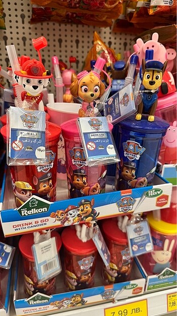 Walt Disney World Paw patrol pipetli bardak suluk