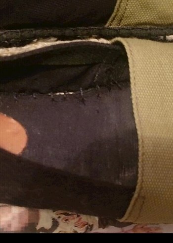 Kadın Haki Dolgu Topuklu Espadril - Görsel 4