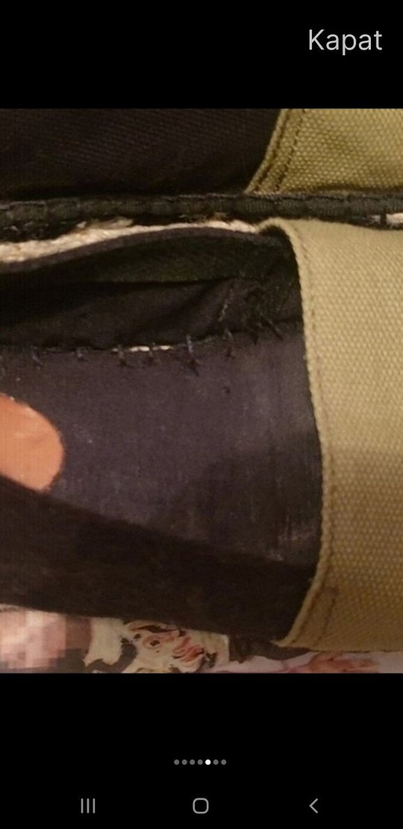 Kadın Haki Dolgu Topuklu Espadril - Görsel 4