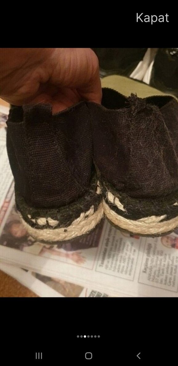 Kadın Haki Dolgu Topuklu Espadril - Görsel 3